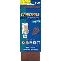 Набор шлифлент Практика Мастер 031-259 (3 шт)