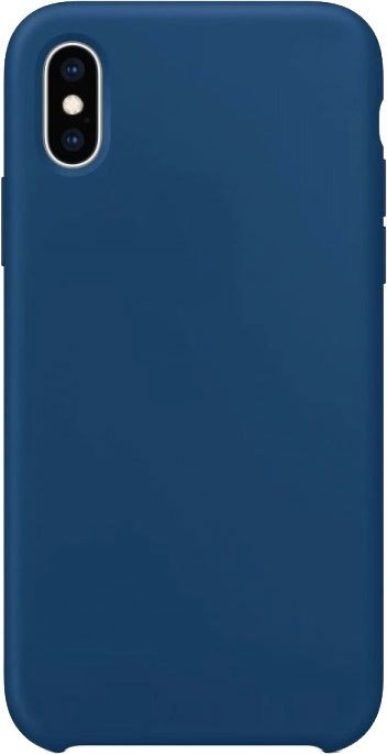 

Чехол для телефона Case Liquid для Apple iPhone XS Max (синий кобальт)