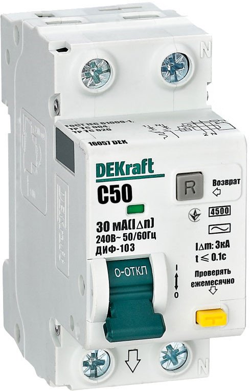 Дифференциальный автомат DEKraft 16057DEK
