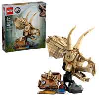Конструктор LEGO Jurassic World Окаменелости динозавров череп трицератопса 76969