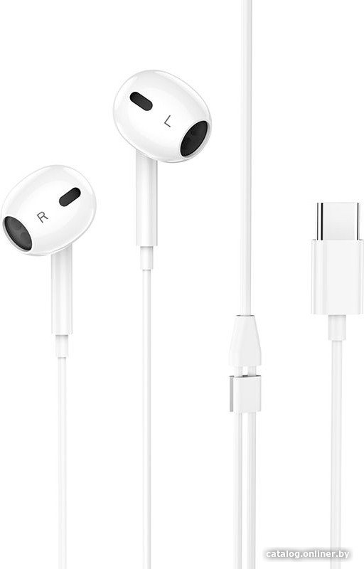 Наушники Borofone BM30 Max USB Type-C (белый)