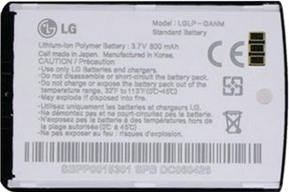 

Аккумулятор для телефона Копия LG KG800, KG90, TG800 (LGLP-GANM)