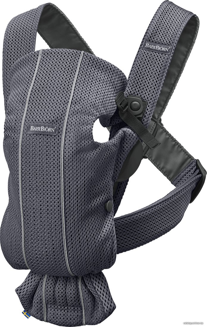 Рюкзак-переноска BabyBjorn Mini 3D Mesh (антрацит)