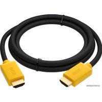 Кабель Greenconnect Russia GCR-HM441-15.0m HDMI - HDMI (15 м, желтый\черный)