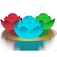 3D-фигура Berkano Lotus RGB ACC подсветка от батареек 210_091_03_101