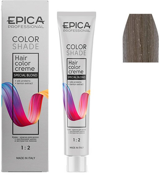 

Крем-краска Epica Professional Colorshade 12.11 спец. блонд. пепельный интенсивный (100 мл)