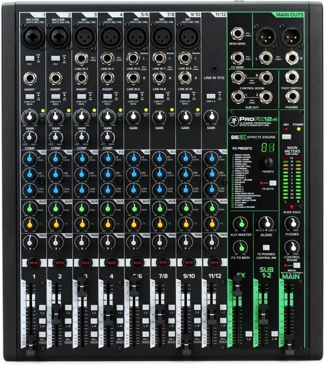 Микшерный пульт MACKIE ProFX12V3