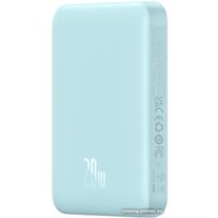 Внешний аккумулятор Baseus Magnetic Mini Air Wireless Fast Charge Power Bank 20W 10000mAh (голубой)
