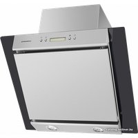 Кухонная вытяжка MAUNFELD Gloria 60 (нержавеющая сталь/черное стекло)