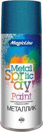 Краска MagicLine Металлик 0.45 л (RAL680M, нейтрально-синий)