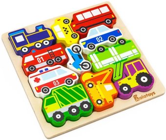 Развивающая игра Alatoys Транспорт К3038