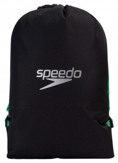 

Мешок для обуви Speedo Pool Bag D712 (черный/зеленый)