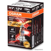 Галогенная лампа Osram Night Breaker 200 H7 64210NB200 (картонная коробка, 1 шт)