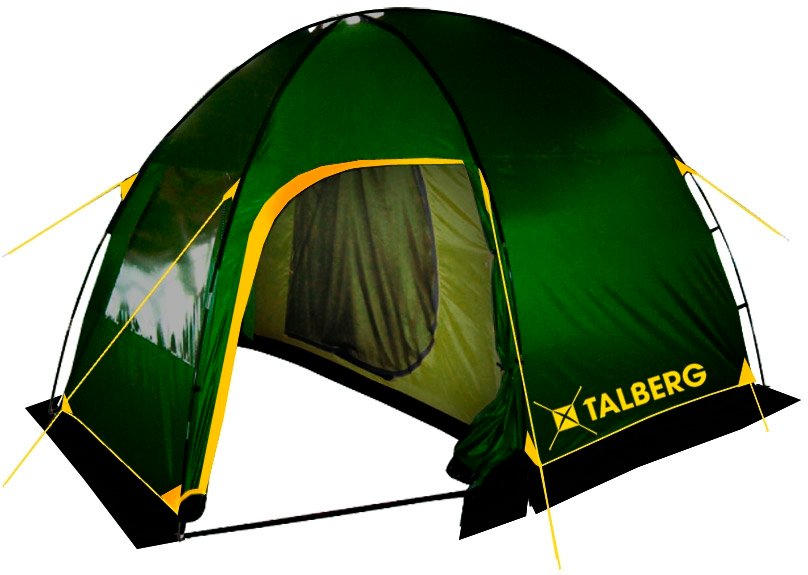 

Кемпинговая палатка Talberg Bigless 4