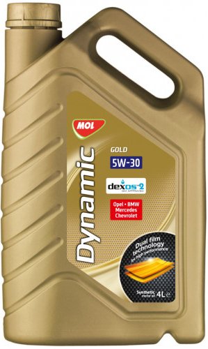 Моторное масло MOL Dynamic Gold 5W-30 4л