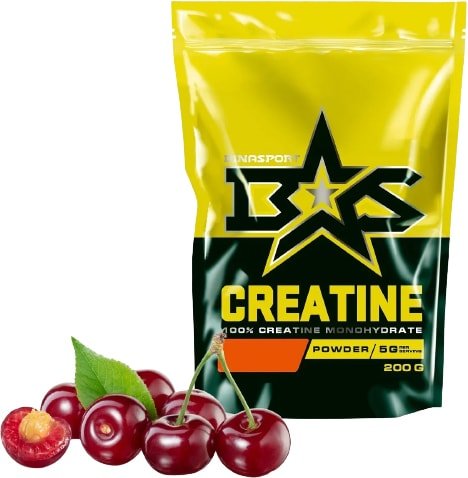

Моногидрат креатина Binasport Creatine (200г, вишня)