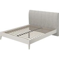 Кровать Bravo Мебель Джали Вертикаль 180х200 (перламутровый/льняной) в Могилеве