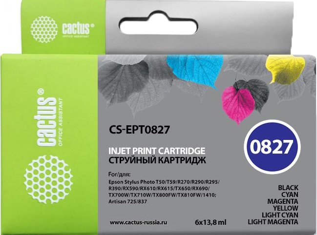 

Картридж CACTUS CS-EPT0827