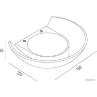 Уличный накладной светильник Donolux Echo DL18430/11WW-White