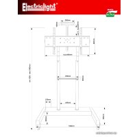 Стойка для телевизора Electric Light МСТ-6-Г