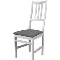 Стул M&M Инвуд (Белая эмаль/Графит 26)