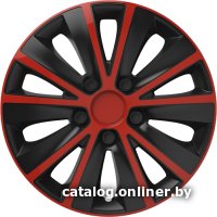 Набор колпаков на диски Versaco Rapide R15 15" 15RAPIDERB (4шт, красный/черный)