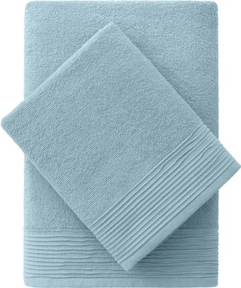 Полотенце Самойловский текстиль Палитра Махра 70х130 300г (иней)