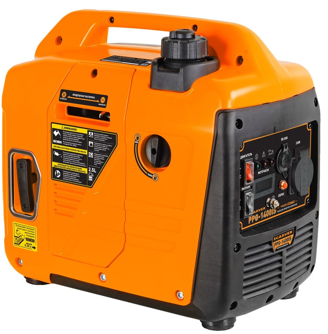 

Бензиновый генератор Carver PPG-1400IS