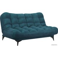 Диван Мебель-АРС Арно (бархат сине-зеленый Star Velvet 43 Black Green)