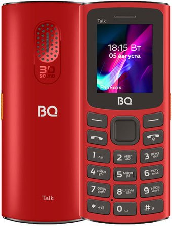Телефон BQ BQ-1862 Talk (красный)