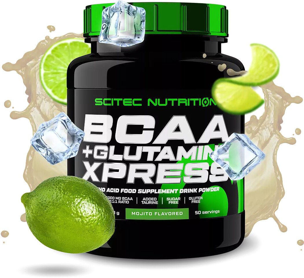 Комплекс Scitec Nutrition BCAA + Glutamine Xpress (600 г, мохито)