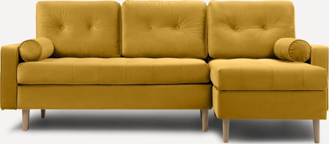 

Угловой диван Divan Ситено Barhat Gold 185239 (желтый)