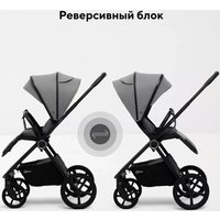 Универсальная коляска Rant Teo Soft RA121 (2 в 1, soft grey)