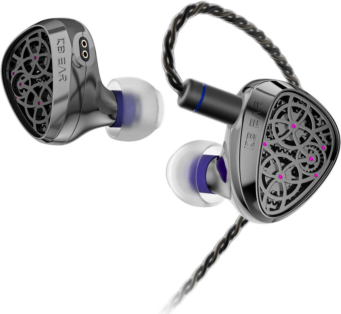 Наушники Kbear Tourbillon-Pro TB-PRO 3.5 мм (серый, без микрофона)