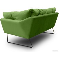 Диван Brioli Анико двухместный (V9/фисташковый)