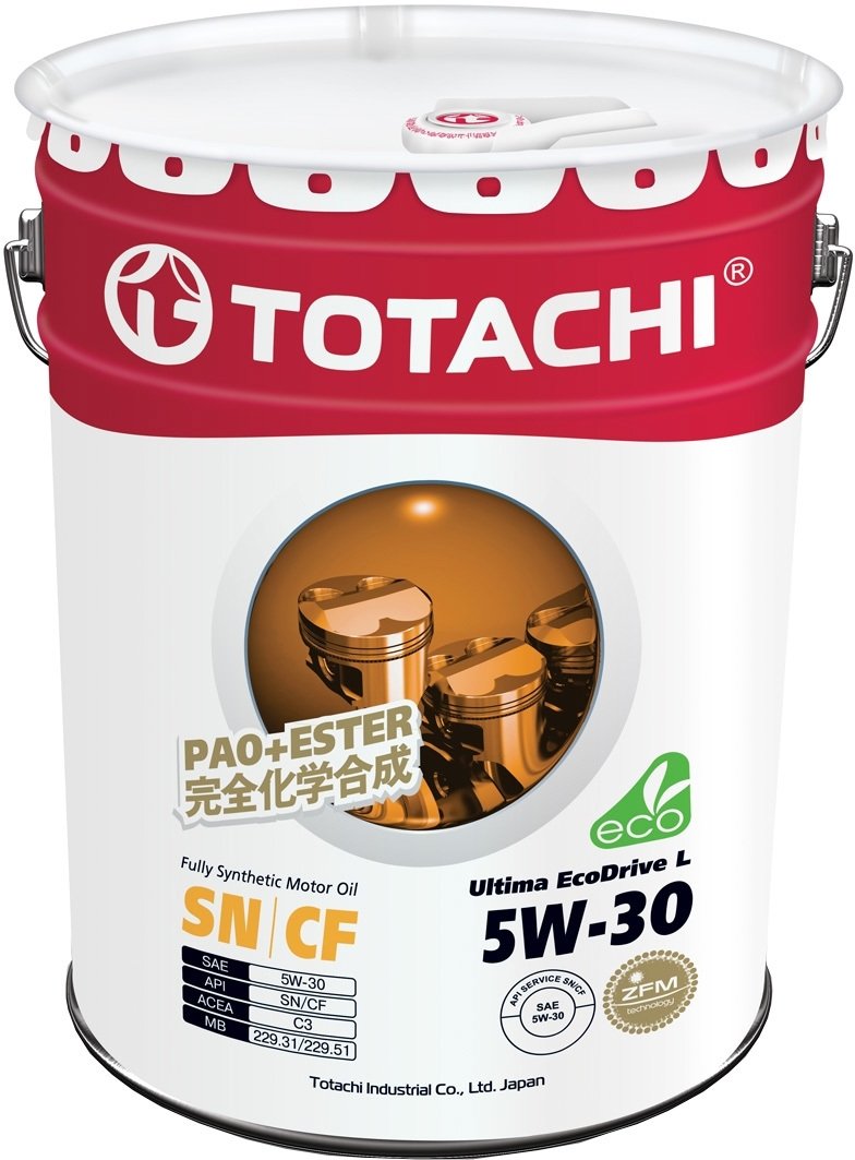 

Моторное масло Totachi Ultima Ecodrive L 5W-30 20л