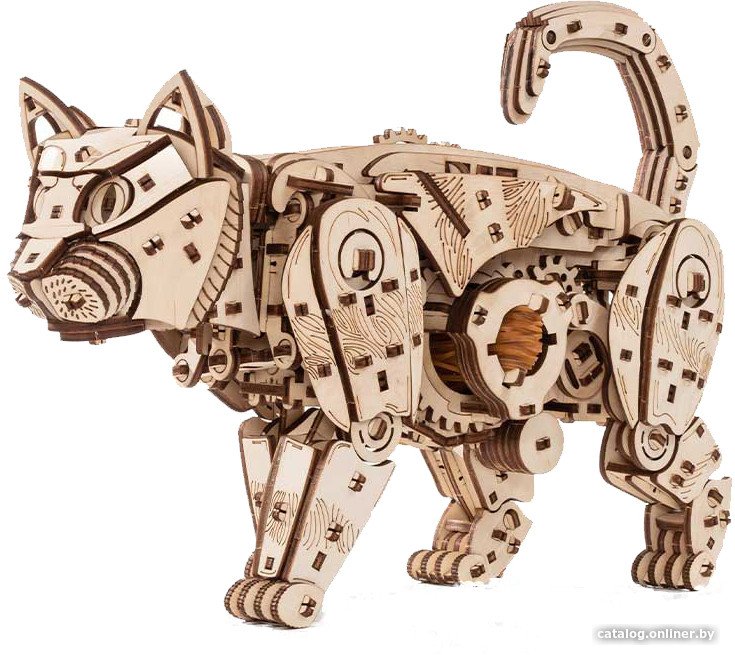Конструктор Eco-Wood-Art Дикий кот