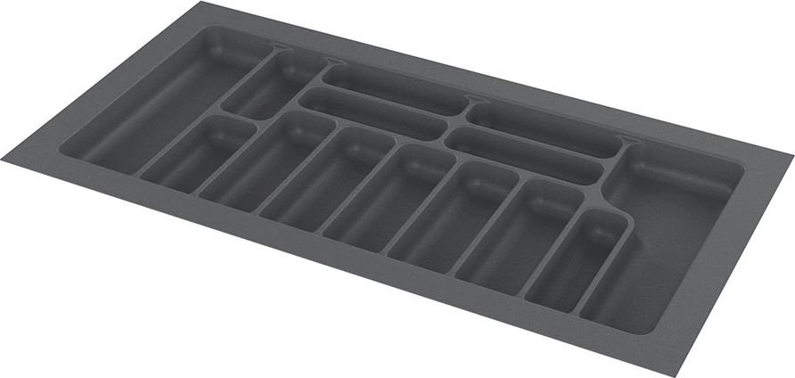 

Лоток для столовых приборов Starax S-2293-G (серый)