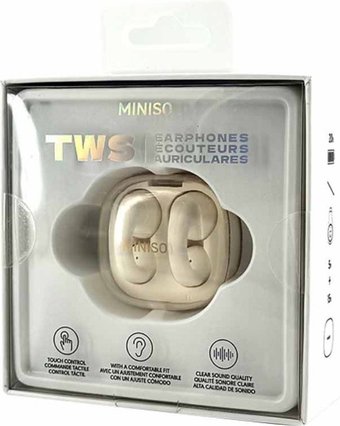 Наушники Miniso Pea Clip-On 8474