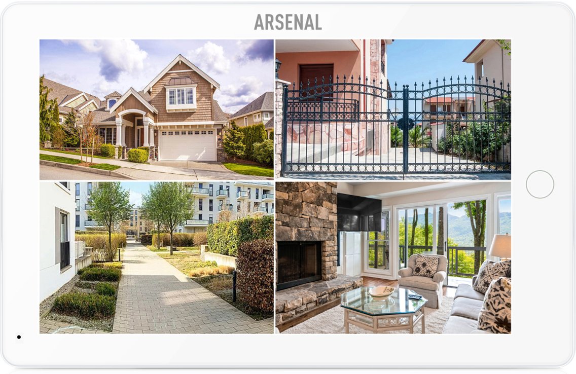 

Монитор Arsenal Шелтон 10 FHD TUYA DVR (белый)