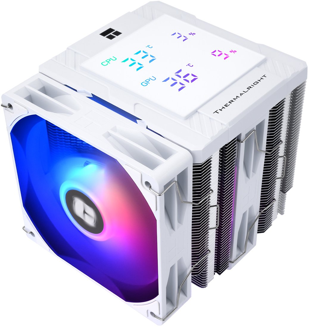 

Кулер для процессора Thermalright Peerless Assassin 120 Digital ARGB (белый)