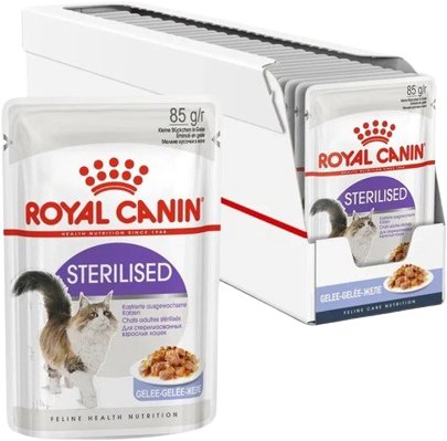 

Пресервы Royal Canin Sterilised (для стерилизованных) в желе 85 г, 28 шт