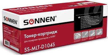 

Картридж Sonnen SS-MLT-D104S (аналог Samsung MLT-D104S)