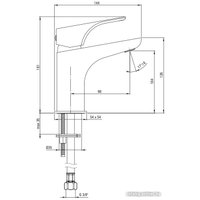 Смеситель Deante Hiacynt BQH 020M