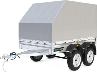 Двухосный прицеп Титан 2515-03 2ос (2.5х1.5 борт 30см, тент 1200 Аэро)