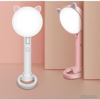 Косметическое зеркало ShineMirror TD-026 (розовый)