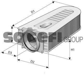 

Воздушный фильтр Purflux A1470