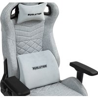 Игровое (геймерское) кресло Evolution Conqueror fabric (серый)
