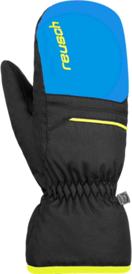 

Горнолыжные варежки Reusch Alan Junior Mitten 6361415-7002 (р-р 5, Blck/Bril Blu/Safety Yell)