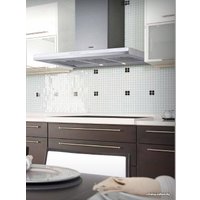 Кухонная вытяжка Nodor Mirage Inox/White Glass 900